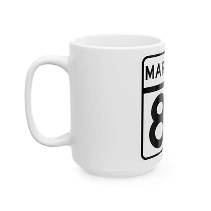 MD Route 85 (Maryland) (Road Sign) White Coffee Mug - Go Mug Yourself