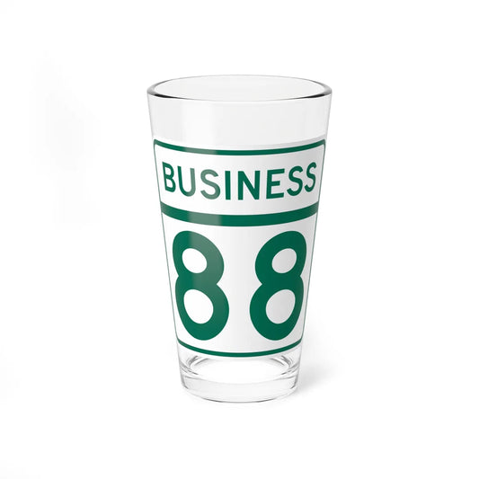 MD Route 88 Business (Maryland) (Road Sign) Pint Glass 16oz 16oz - Go Mug Yourself