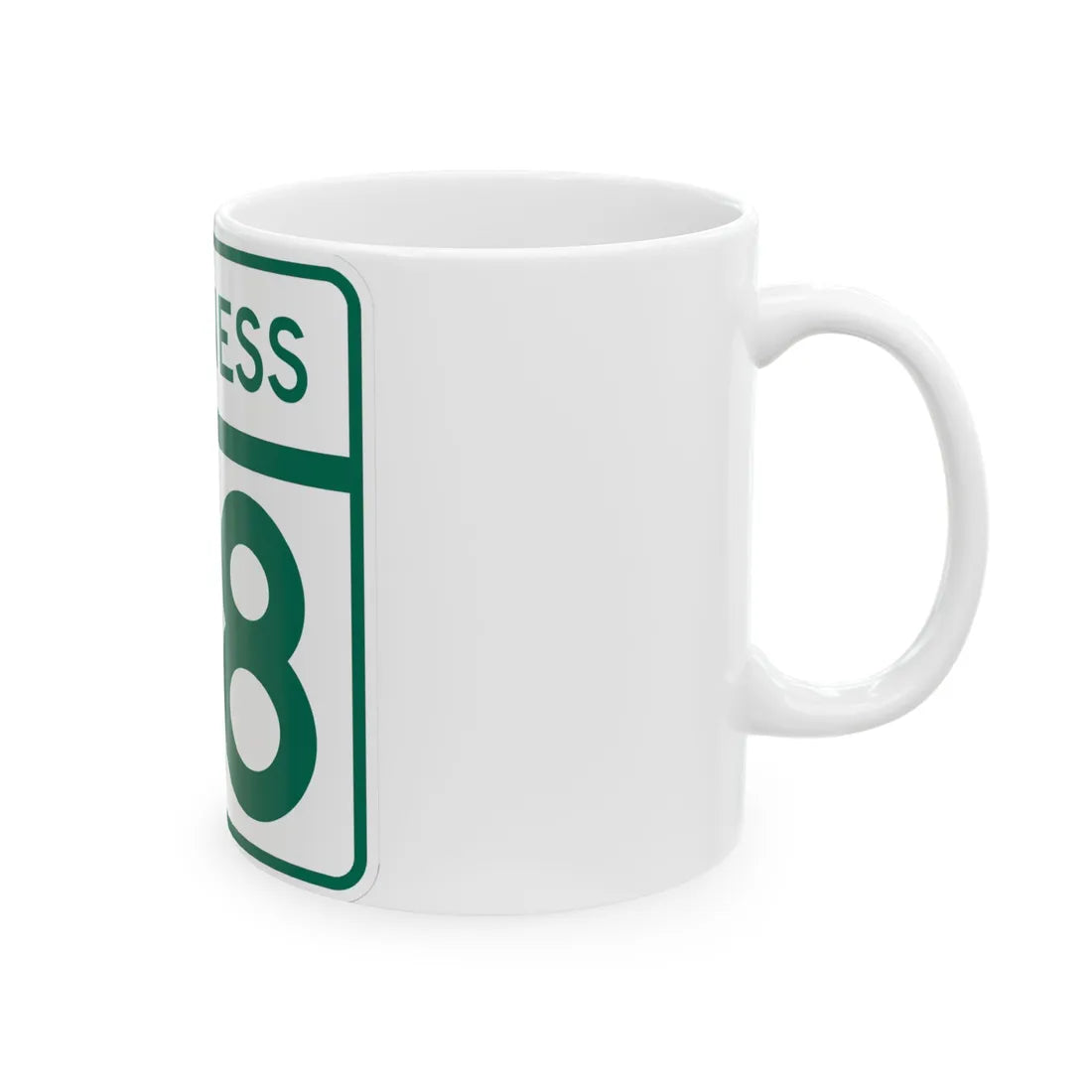 MD Route 88 Business (Maryland) (Road Sign) White Coffee Mug - Go Mug Yourself