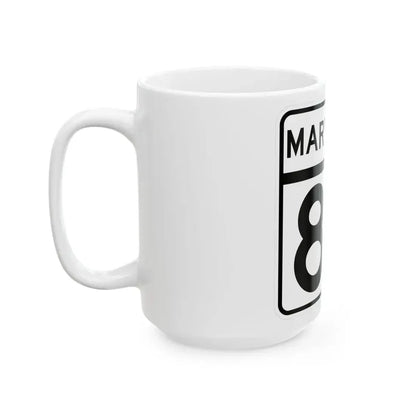 MD Route 88 (Maryland) (Road Sign) White Coffee Mug - Go Mug Yourself