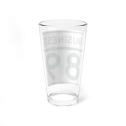 MD Route 89 Business (Maryland) (Road Sign) Pint Glass 16oz - Go Mug Yourself