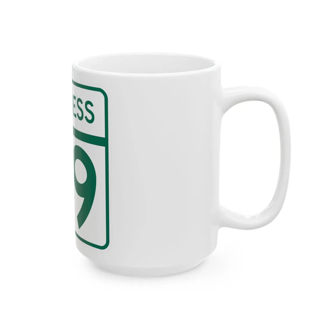 MD Route 89 Business (Maryland) (Road Sign) White Coffee Mug - Go Mug Yourself