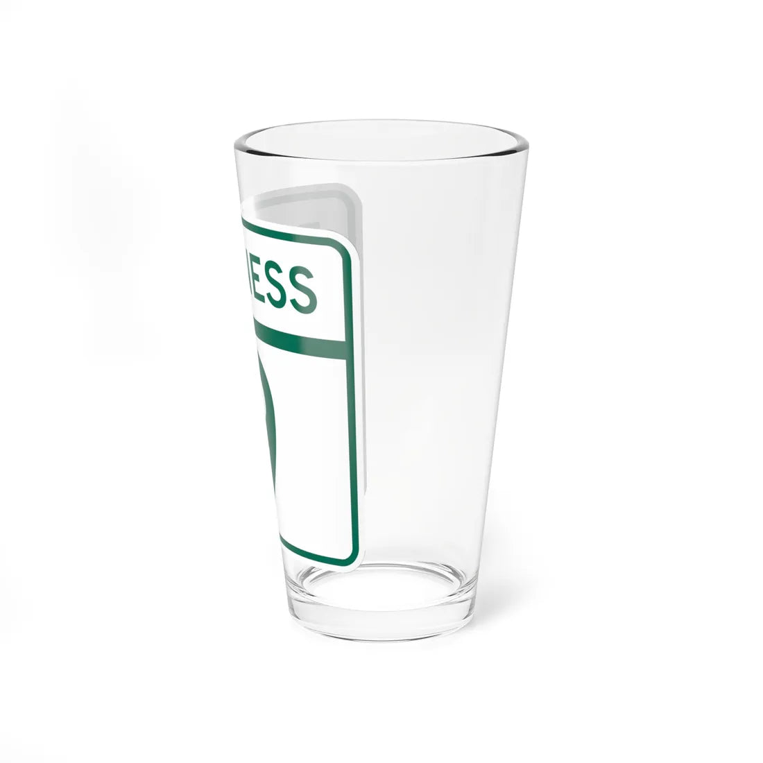 MD Route 9 Business (Maryland) (Road Sign) Pint Glass 16oz - Go Mug Yourself