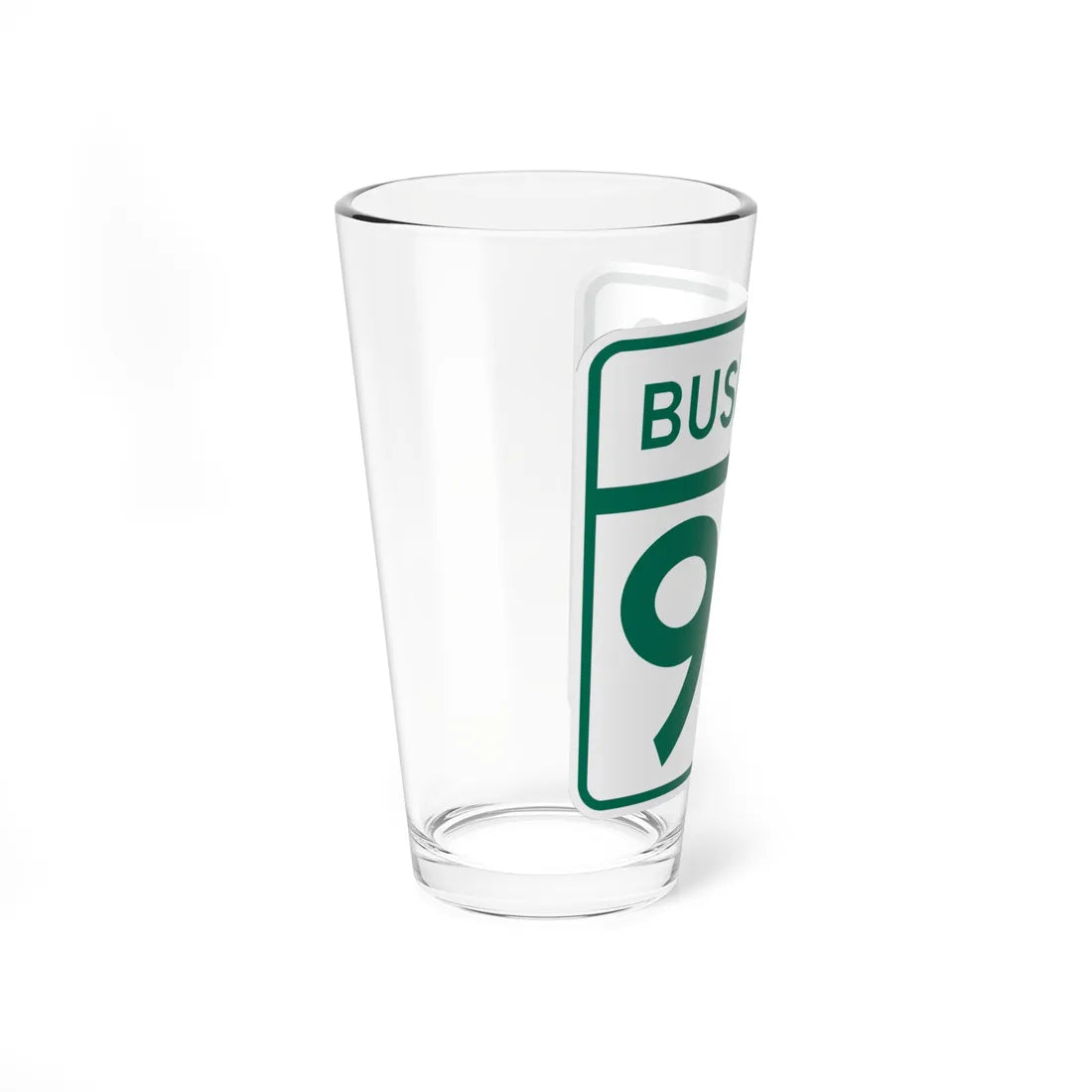 MD Route 90 Business (Maryland) (Road Sign) Pint Glass 16oz - Go Mug Yourself