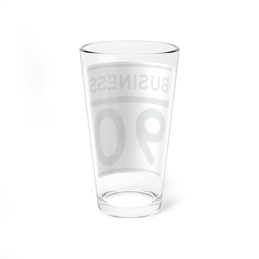 MD Route 90 Business (Maryland) (Road Sign) Pint Glass 16oz - Go Mug Yourself