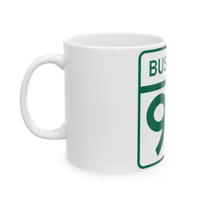MD Route 90 Business (Maryland) (Road Sign) White Coffee Mug - Go Mug Yourself