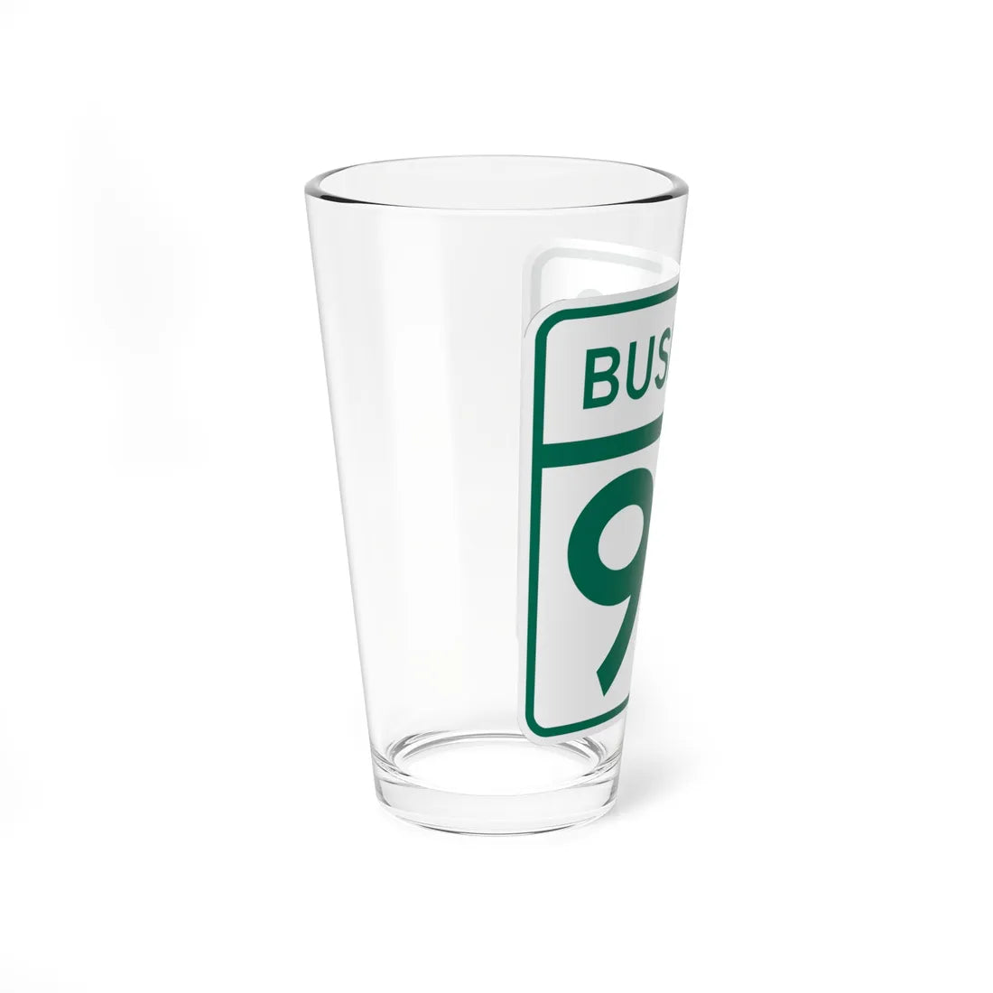 MD Route 92 Business (Maryland) (Road Sign) Pint Glass 16oz - Go Mug Yourself