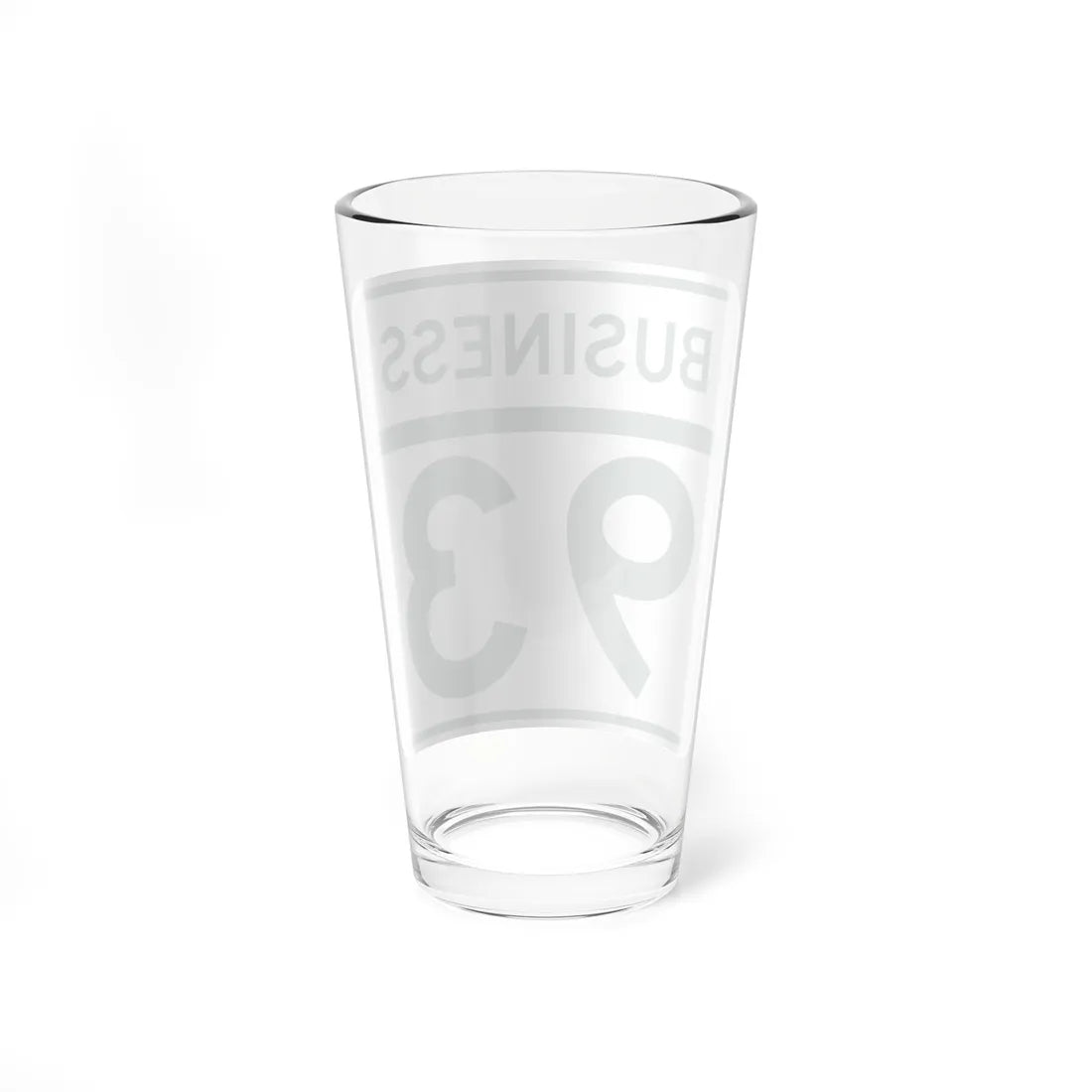 MD Route 93 Business (Maryland) (Road Sign) Pint Glass 16oz - Go Mug Yourself