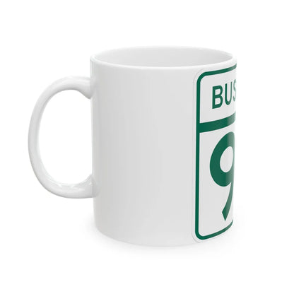 MD Route 93 Business (Maryland) (Road Sign) White Coffee Mug - Go Mug Yourself