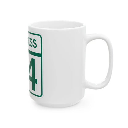 MD Route 94 Business (Maryland) (Road Sign) White Coffee Mug - Go Mug Yourself