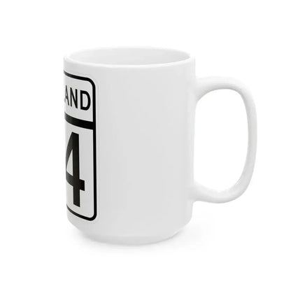 MD Route 94 (Maryland) (Road Sign) White Coffee Mug - Go Mug Yourself