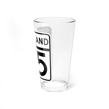MD Route 95 (Maryland) (Road Sign) Pint Glass 16oz - Go Mug Yourself