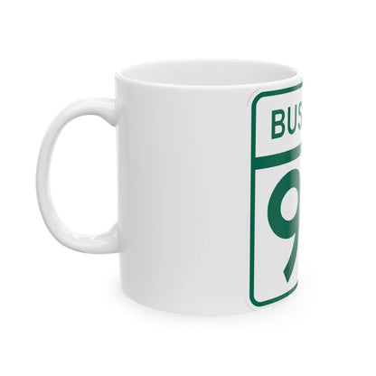 MD Route 96 Business (Maryland) (Road Sign) White Coffee Mug - Go Mug Yourself