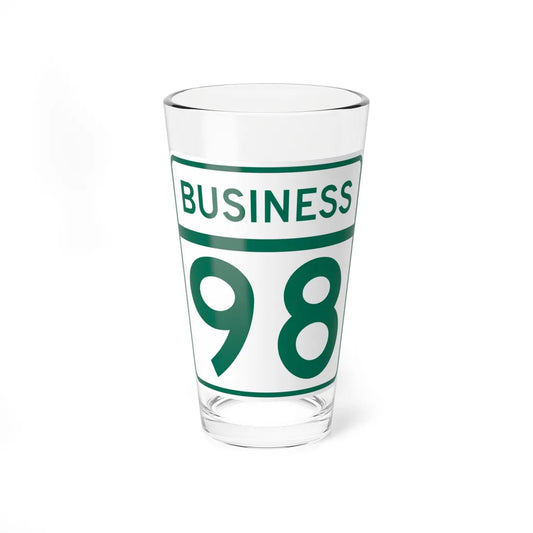 MD Route 98 Business (Maryland) (Road Sign) Pint Glass 16oz 16oz - Go Mug Yourself