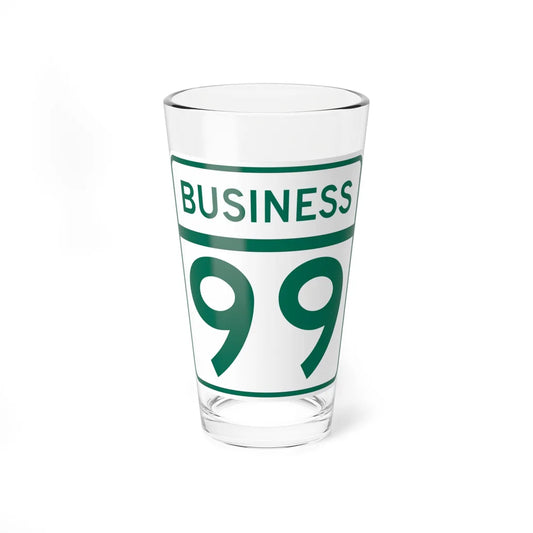 MD Route 99 Business (Maryland) (Road Sign) Pint Glass 16oz 16oz - Go Mug Yourself