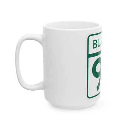 MD Route 99 Business (Maryland) (Road Sign) White Coffee Mug - Go Mug Yourself