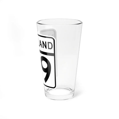 MD Route 99 (Maryland) (Road Sign) Pint Glass 16oz - Go Mug Yourself