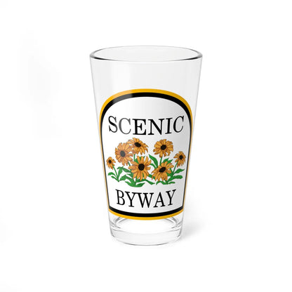 MD scenic byway (Maryland) (Road Sign) Pint Glass 16oz 16oz - Go Mug Yourself