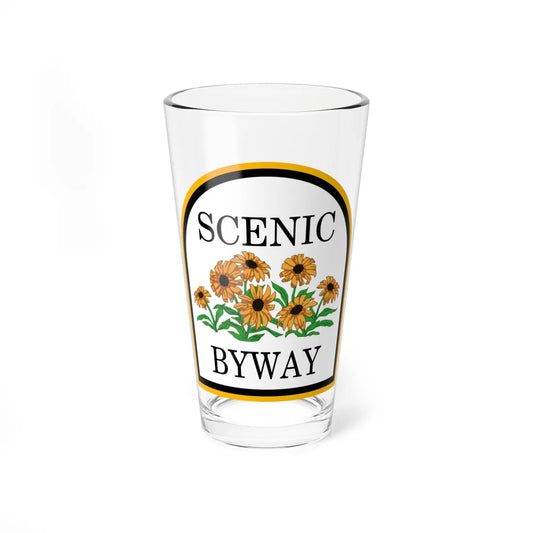 MD scenic byway (Maryland) (Road Sign) Pint Glass 16oz 16oz - Go Mug Yourself