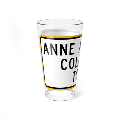 MD scenic byway plate AACT (Maryland) (Road Sign) Pint Glass 16oz - Go Mug Yourself