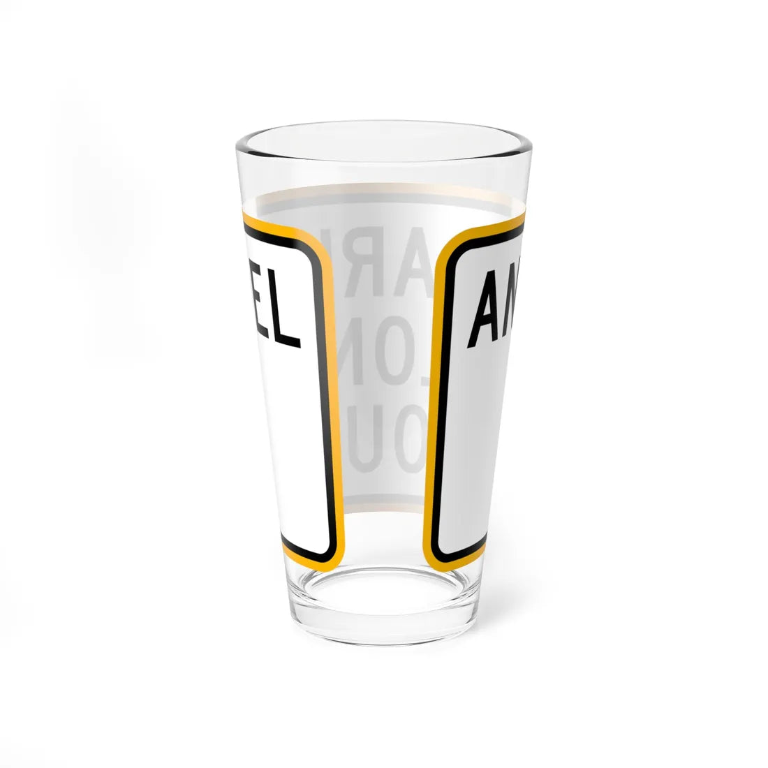 MD scenic byway plate AACT (Maryland) (Road Sign) Pint Glass 16oz - Go Mug Yourself