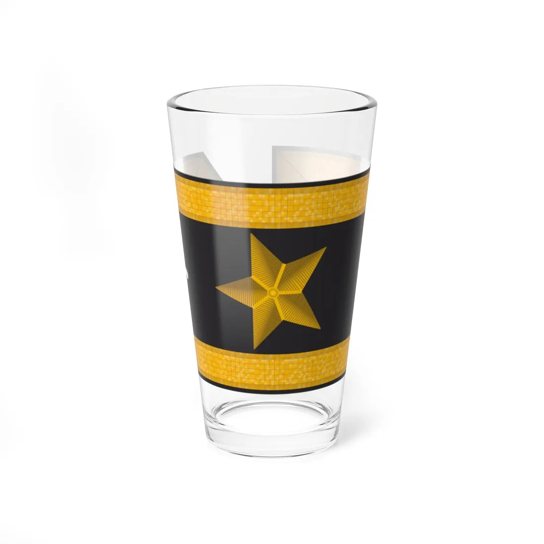 MDS 31a Fähnrich zur See Trp   Rotation (Military Rank) Pint Glass 16oz 16oz - Go Mug Yourself