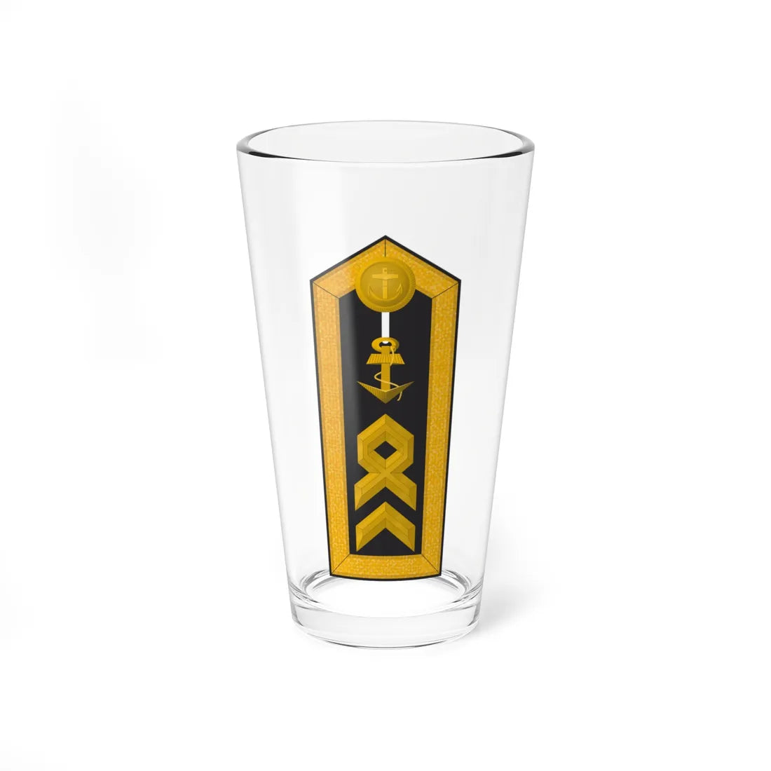 MDS 34 Stabsbootsmann 10 (Military Rank) Pint Glass 16oz 16oz - Go Mug Yourself
