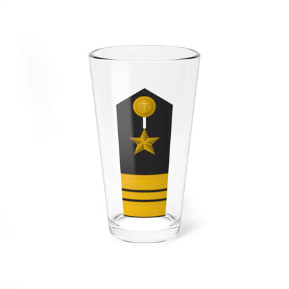 MDS 43 Kapitänleutnant Trp (Military Rank) Pint Glass 16oz 16oz - Go Mug Yourself