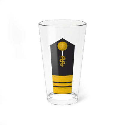MDS 43b Stabsarzt San HM L (Military Rank) Pint Glass 16oz 16oz - Go Mug Yourself