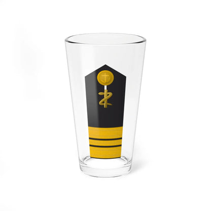 MDS 43c Stabsarzt San ZM L (Military Rank) Pint Glass 16oz 16oz - Go Mug Yourself