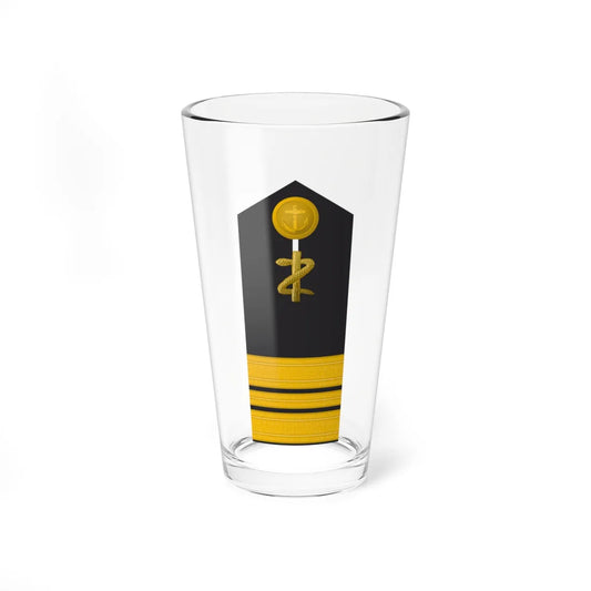 MDS 43c Stabsarzt San ZM L (Military Rank) Pint Glass 16oz 16oz - Go Mug Yourself