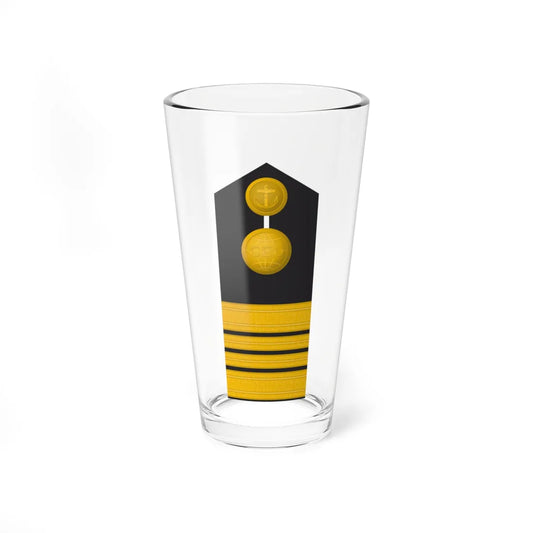 MDS 44 Stabskapitänleutnant Geo (Military Rank) Pint Glass 16oz 16oz - Go Mug Yourself