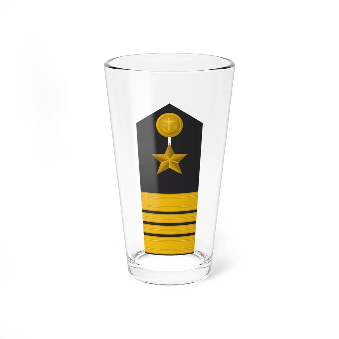 MDS 44 Stabskapitänleutnant Trp (Military Rank) Pint Glass 16oz 16oz - Go Mug Yourself