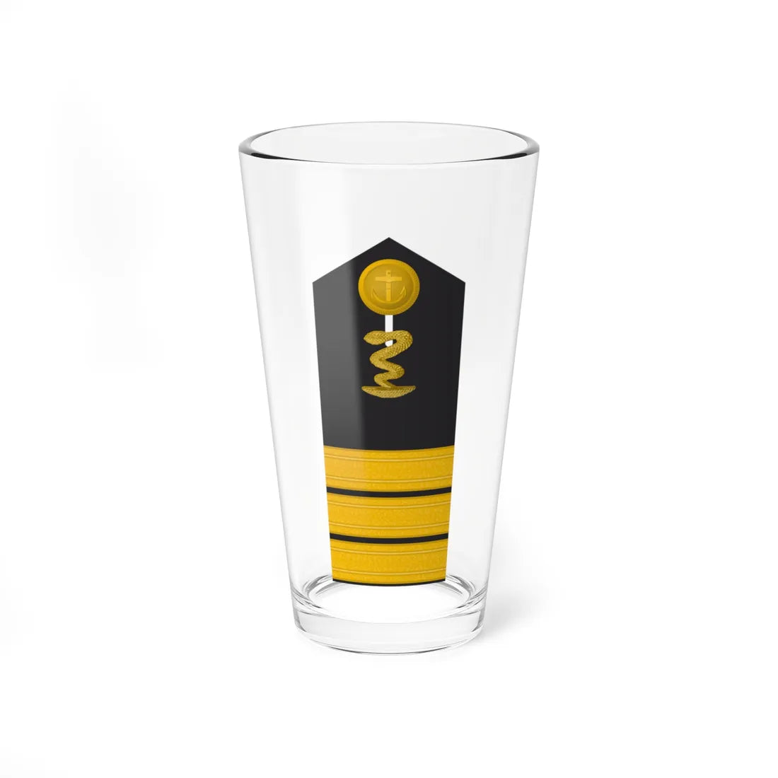 MDS 51d Oberstabsapotheker San PH L (Military Rank) Pint Glass 16oz 16oz - Go Mug Yourself