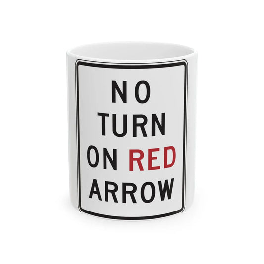 MDSHA R10-11C (Maryland) (Road Sign) White Coffee Mug 11oz - Go Mug Yourself