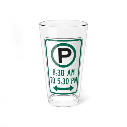 MDSHA R7-23 (Maryland) (Road Sign) Pint Glass 16oz 16oz - Go Mug Yourself