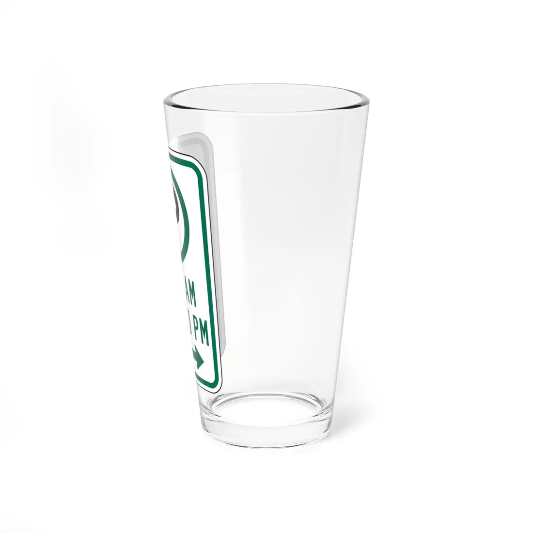 MDSHA R7-23 (Maryland) (Road Sign) Pint Glass 16oz - Go Mug Yourself