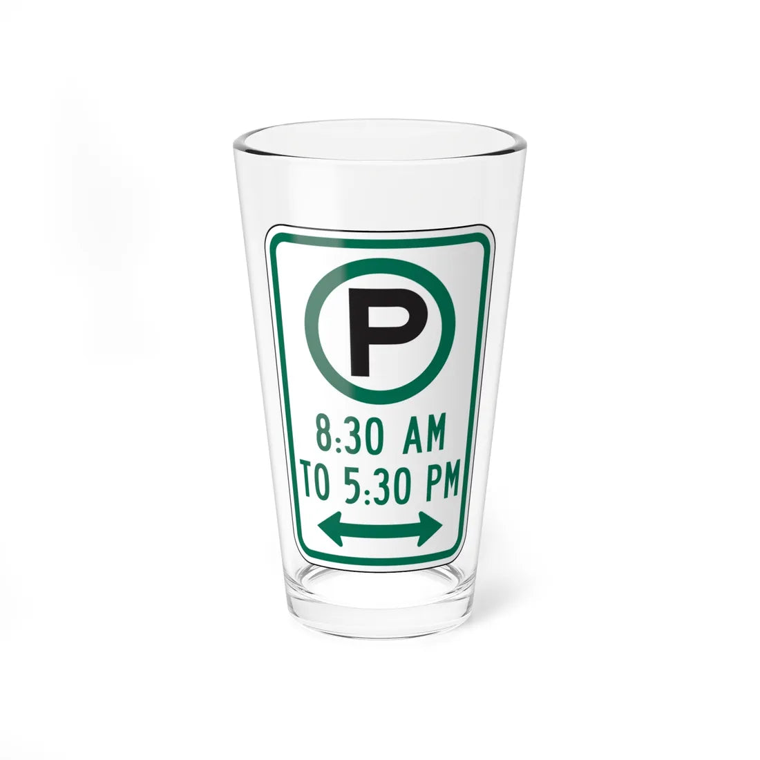 MDSHA R7-23 (Maryland) (Road Sign) Pint Glass 16oz - Go Mug Yourself