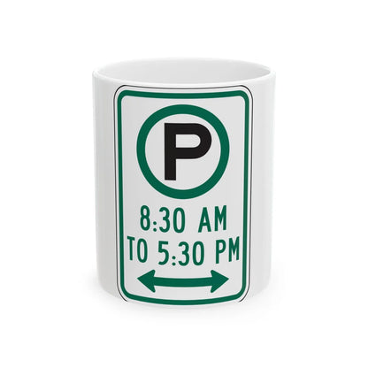 MDSHA R7-23 (Maryland) (Road Sign) White Coffee Mug 11oz - Go Mug Yourself