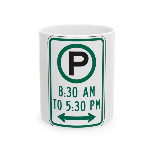 MDSHA R7-23 (Maryland) (Road Sign) White Coffee Mug 11oz - Go Mug Yourself