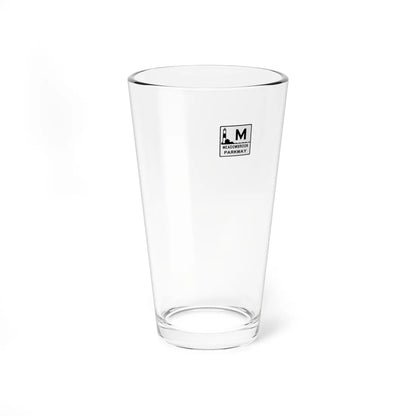 Meadowbrook Pkwy Shield (New York) (Road Sign) Pint Glass 16oz - Go Mug Yourself