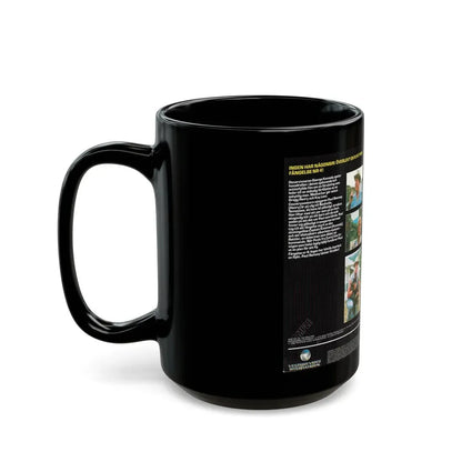 MEAN DOG BLUES SWEDISH (VHS COVER) - Black Coffee Mug - Go Mug Yourself