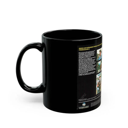 MEAN DOG BLUES SWEDISH (VHS COVER) - Black Coffee Mug - Go Mug Yourself
