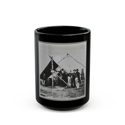 Meat For The Army (U.S. Civil War) Black Coffee Mug-15oz-Go Mug Yourself