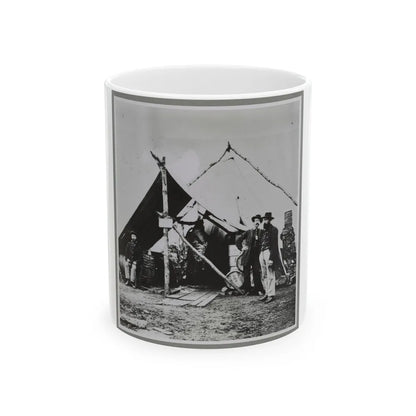 Meat For The Army (U.S. Civil War) White Coffee Mug-11oz-Go Mug Yourself