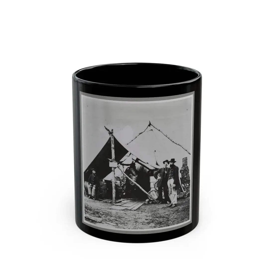 Meat For The Army (U.S. Civil War) Black Coffee Mug 11oz - Go Mug Yourself