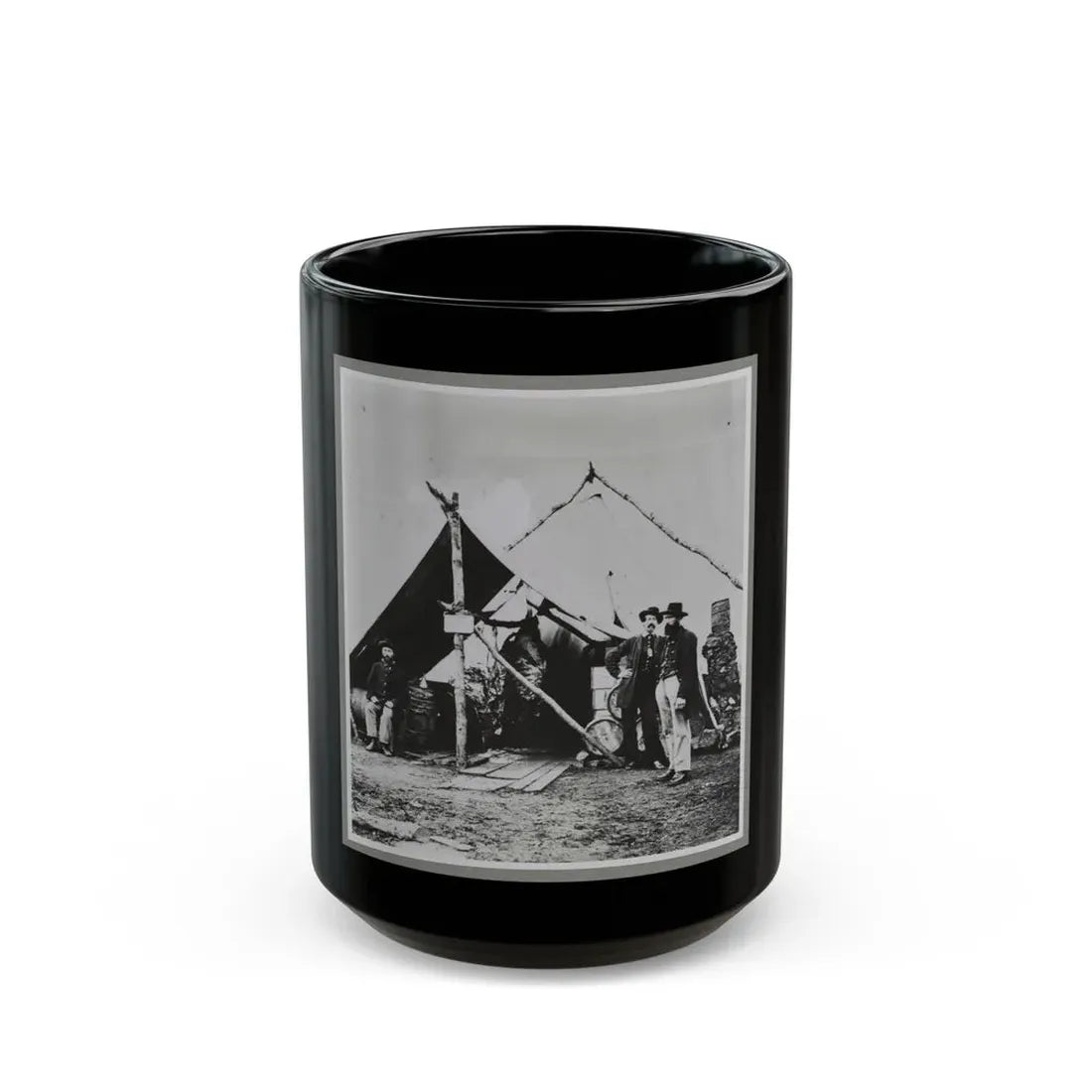 Meat For The Army (U.S. Civil War) Black Coffee Mug 15oz - Go Mug Yourself