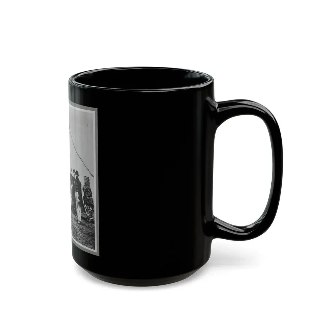 Meat For The Army (U.S. Civil War) Black Coffee Mug - Go Mug Yourself