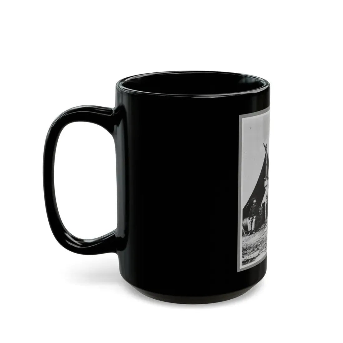 Meat For The Army (U.S. Civil War) Black Coffee Mug - Go Mug Yourself