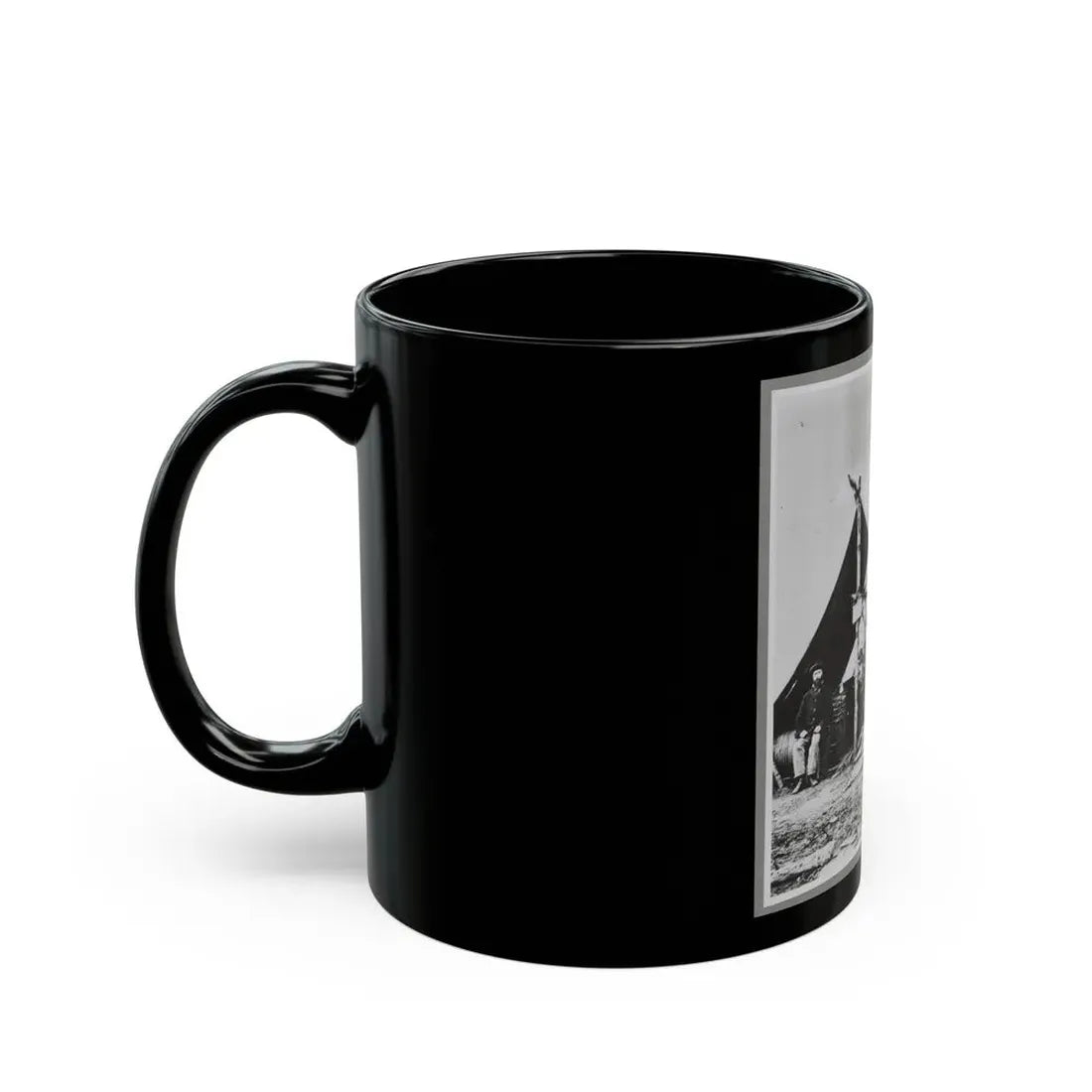 Meat For The Army (U.S. Civil War) Black Coffee Mug - Go Mug Yourself